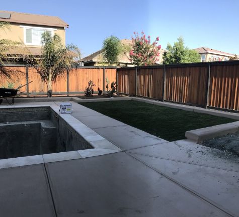 union city concrete and masonry cement patio image