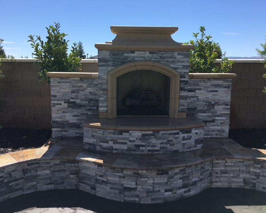 picture of fireplace masonry contractor in hayward