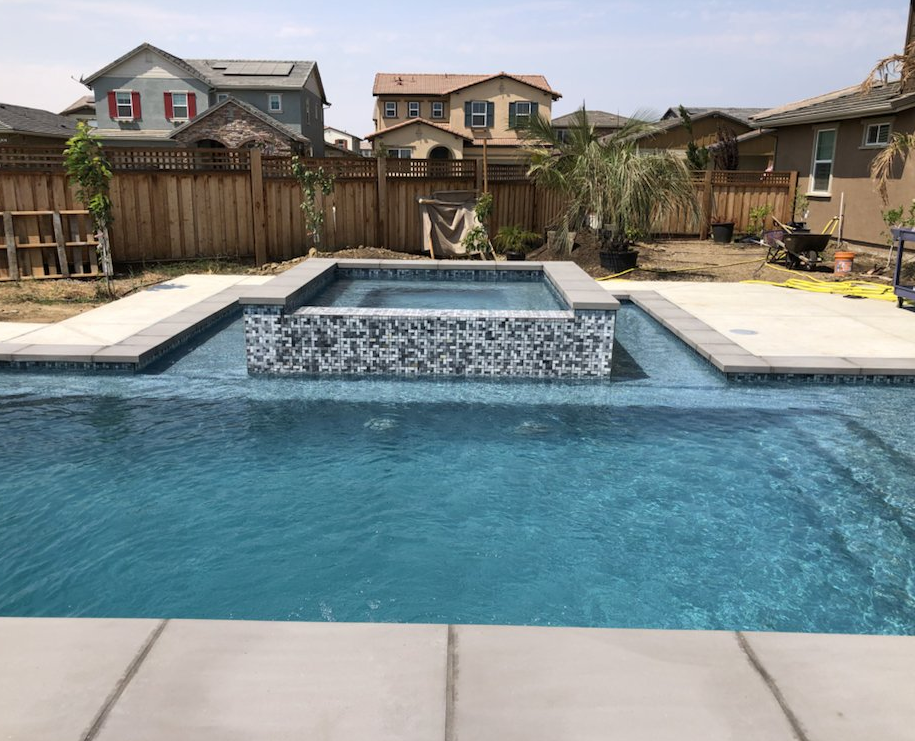 this image shows hayward concrete contractor pool deck resurfacing